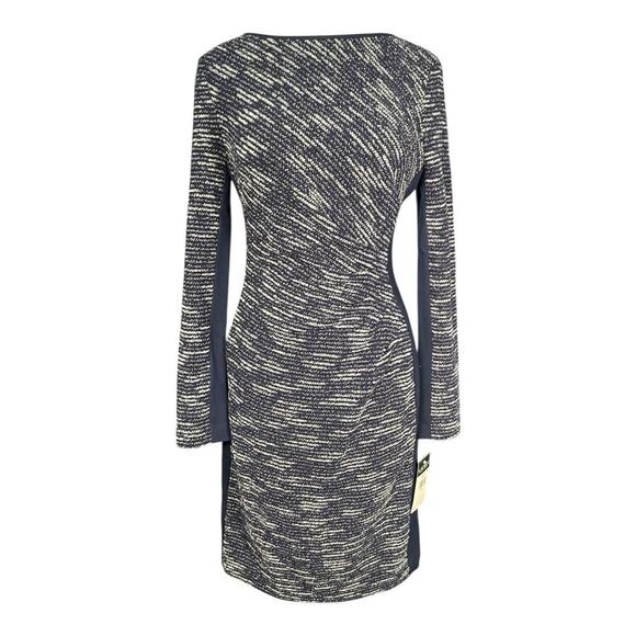 Lauren by Ralph Lauren Dresses & Skirts - Lauren Ralph Lauren Navy Tweed Sheath Dress Size 8 NWT Long Sleeve Professional